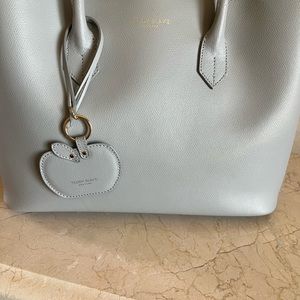 COPY - Grey leather tote from teddy Blake new your